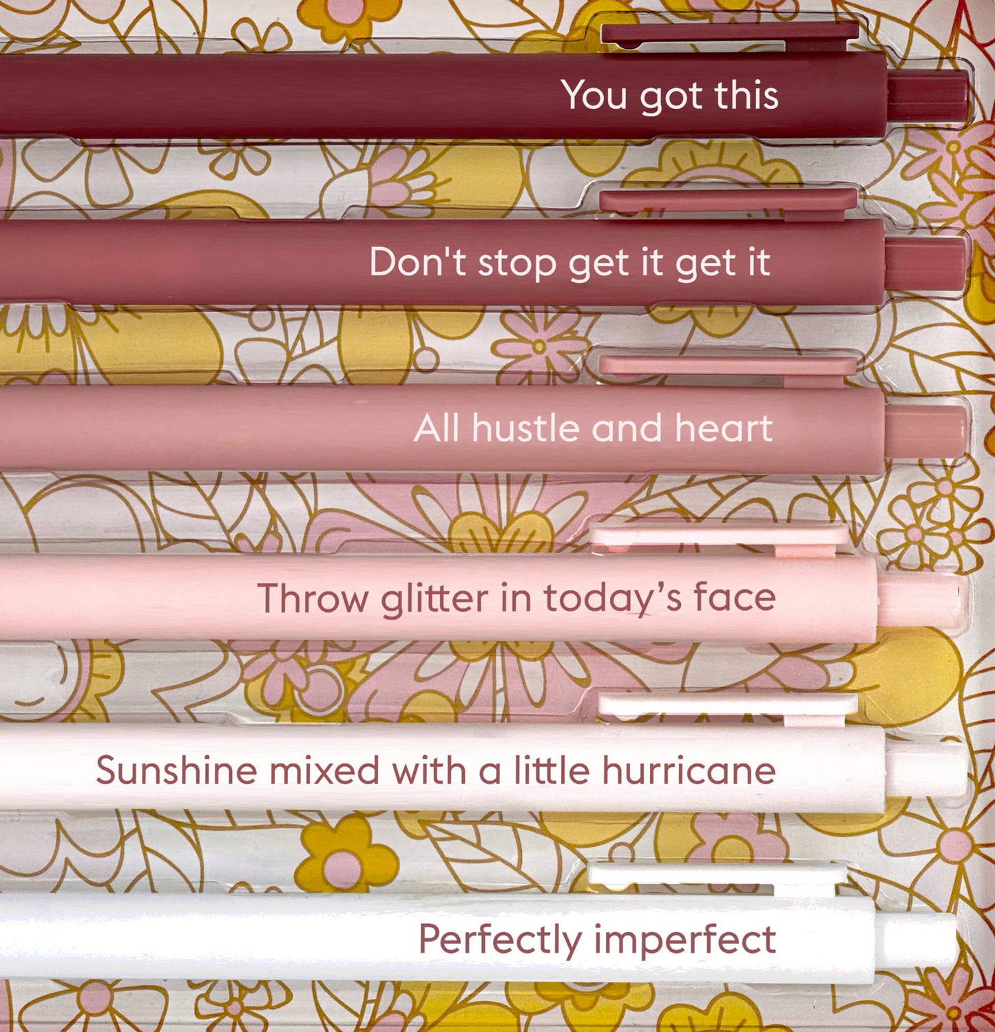 You Got This Gel Pens | Motivational Quote Pen Set | Gift for Her