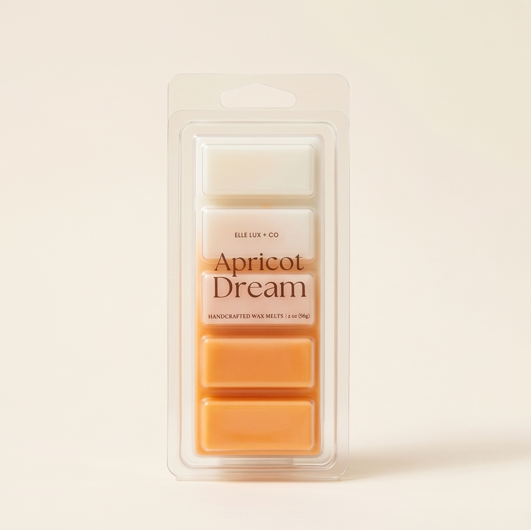 Apricot Dream Wax Melt Bar – Soft Fruity Sweet Scent