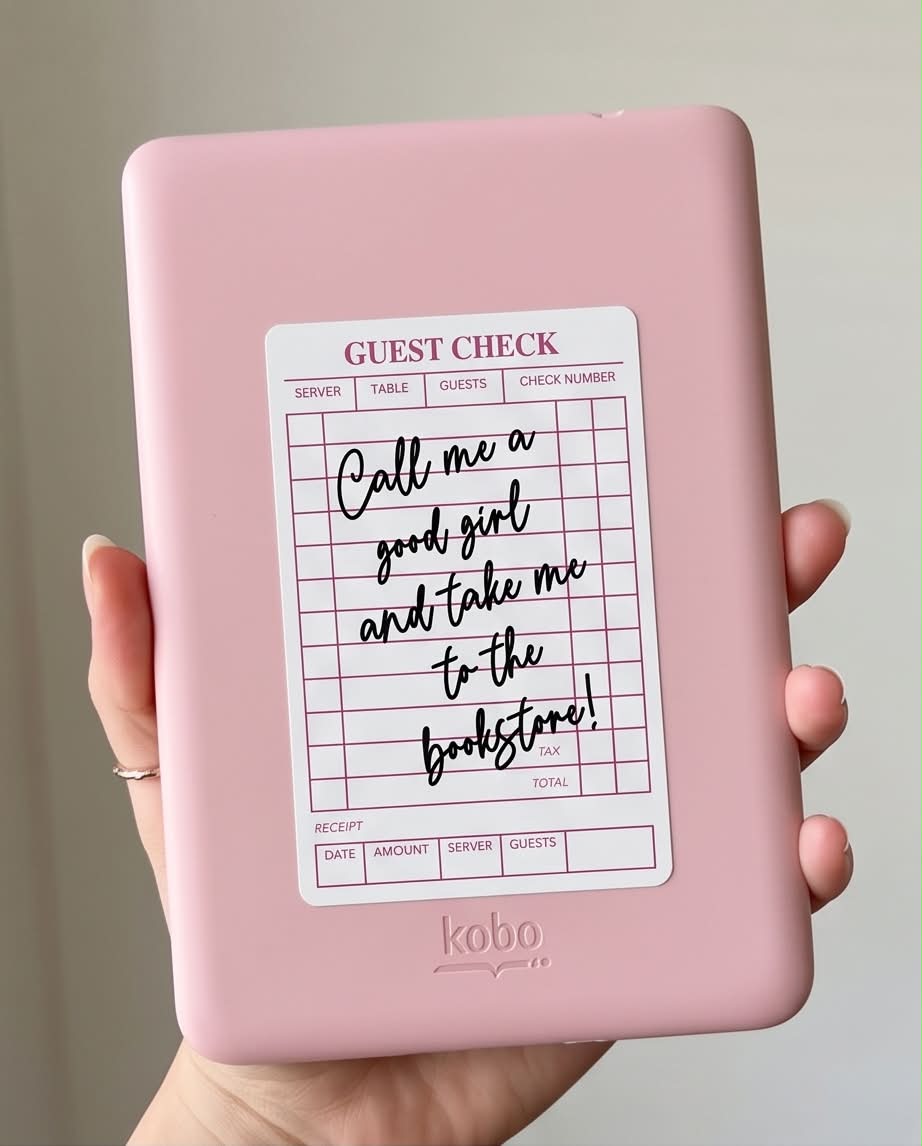 call me a good girl and take me to the bookstore sticker