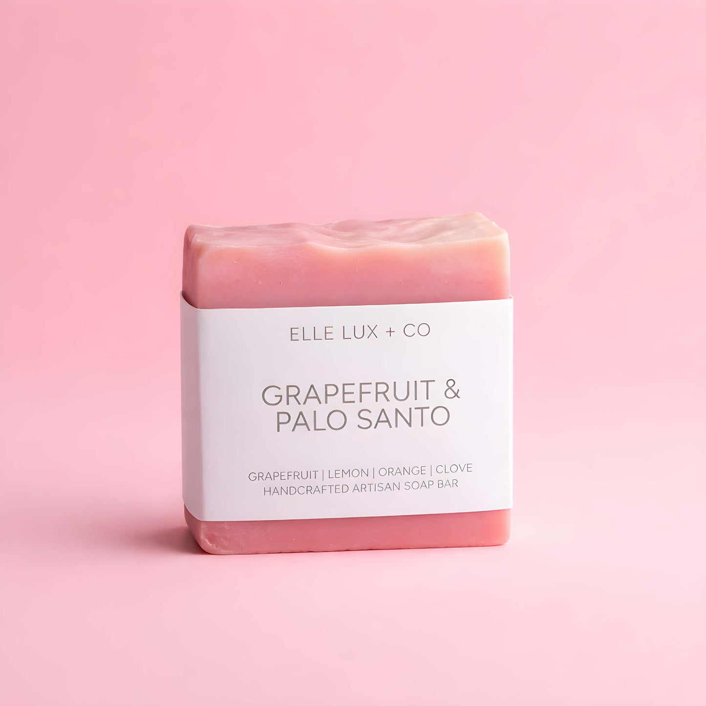 Grapefruit & Palo Santo Soap | Citrus Wood Cold Process Soap