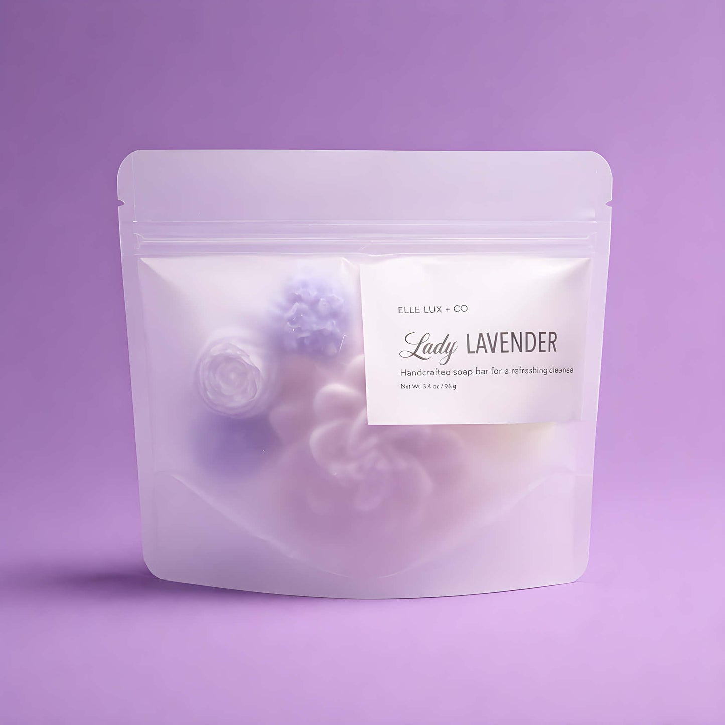 Lady Lavender Floral Soap