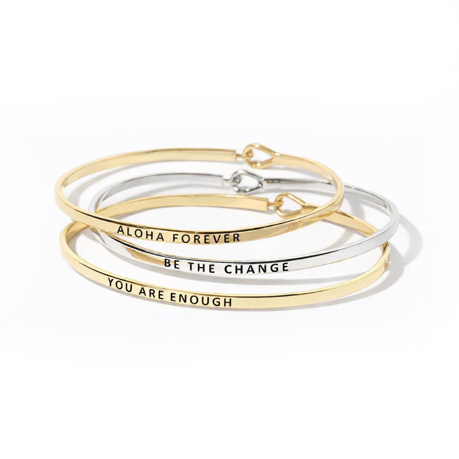 Inspirational Bangle Bracelet