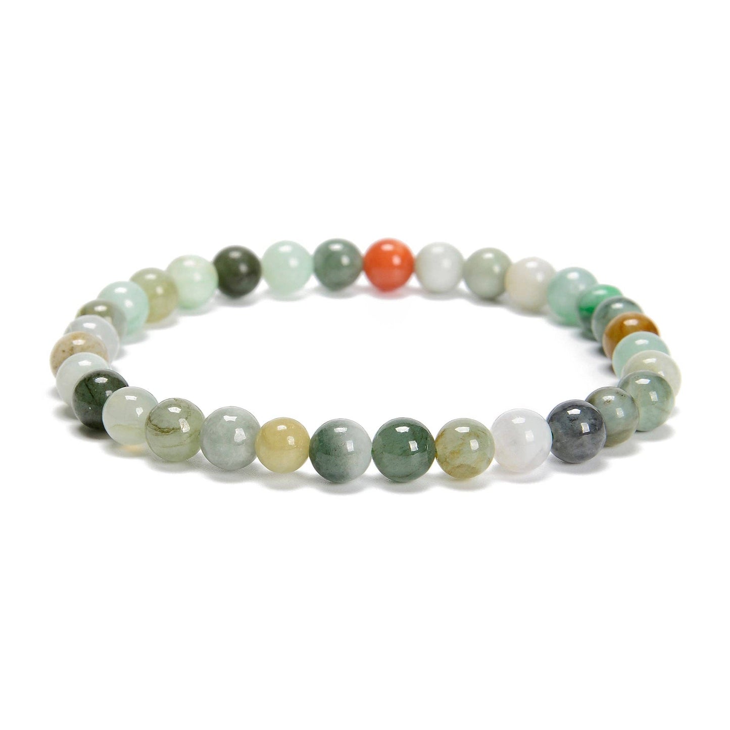 Multi Color Jade Bracelet