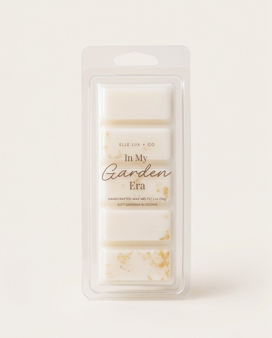 In My Garden Era Wax Melts | Gardenia Floral Wax Melts