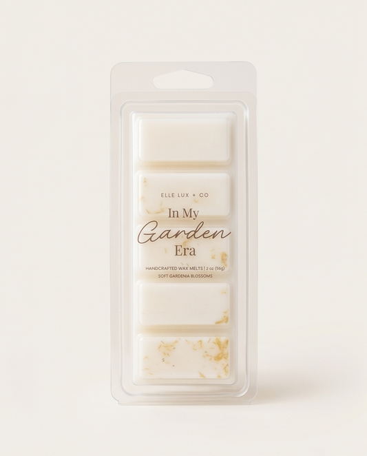 In My Garden Era Wax Melts | Gardenia Floral Wax Melts