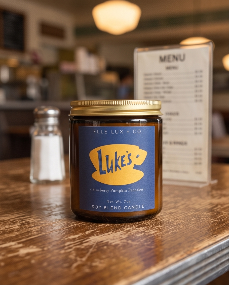 Luke’s Blueberry Pumpkin Pancakes Candle | 7 oz