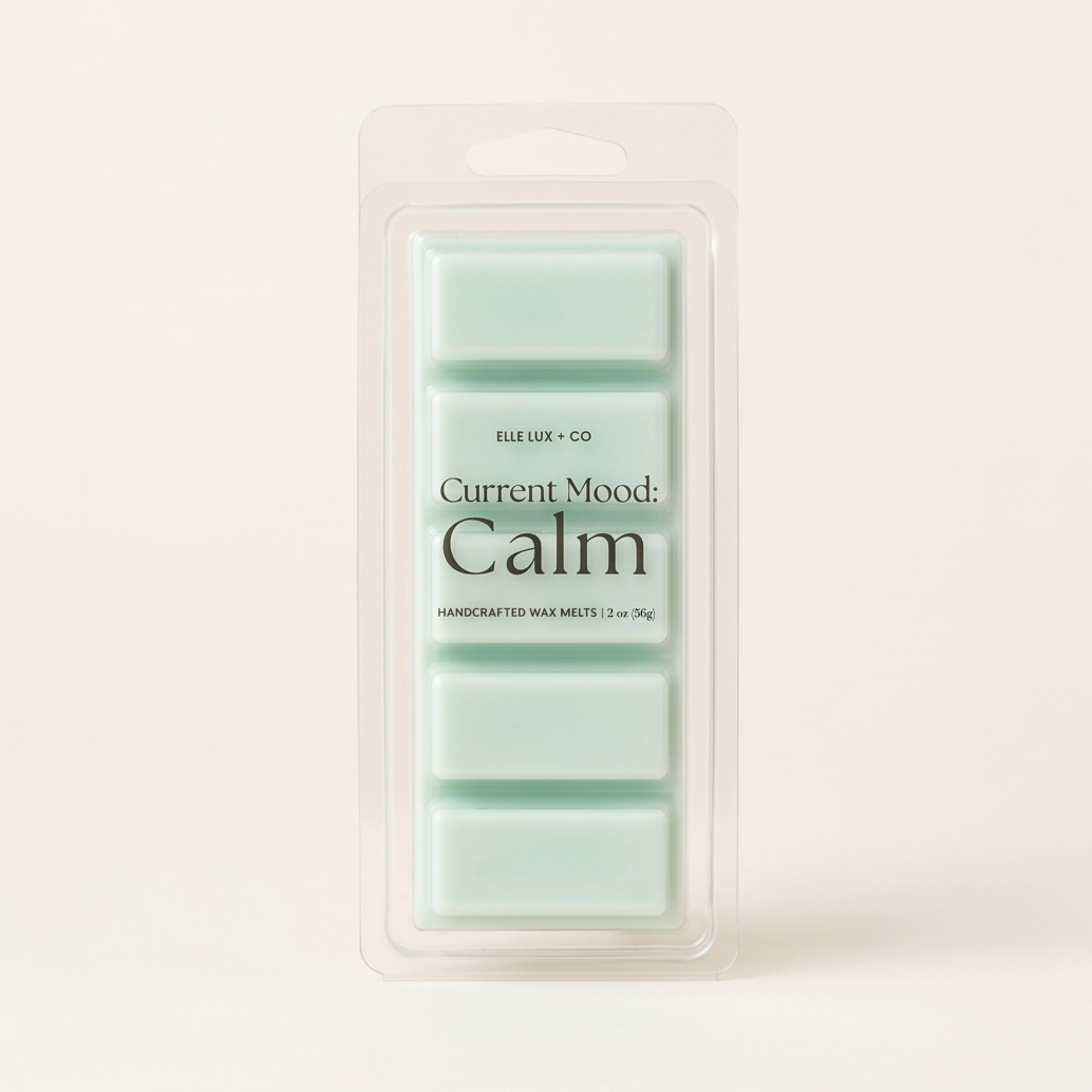 Current Mood: Calm Wax Melt Bar - Fresh Coastal Scent