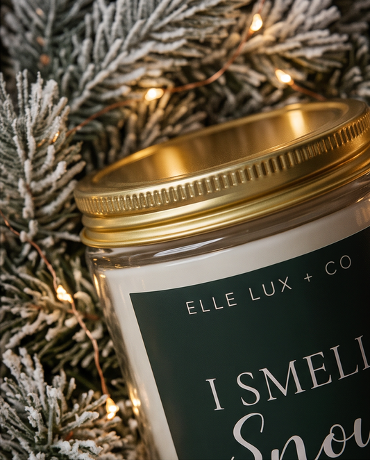 I Smell Snow Candle | Gilmore Girls Inspired | 7 oz