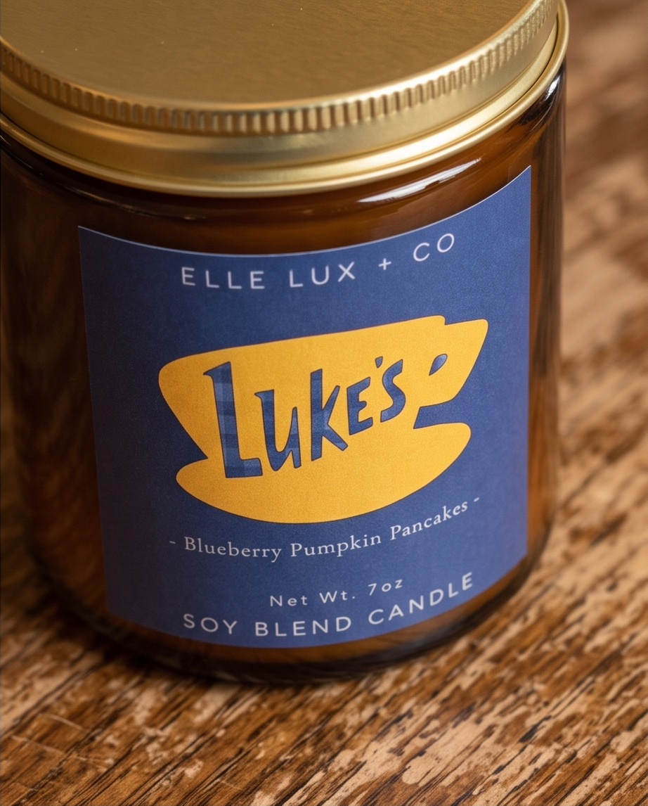 Luke’s Blueberry Pumpkin Pancakes Candle | 7 oz