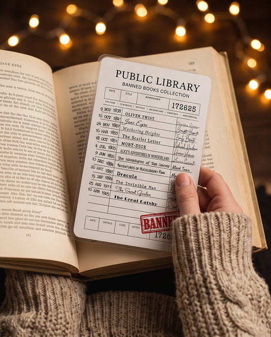 Banned Books Bookmark | Book Lover Gift | Reading Bookmark