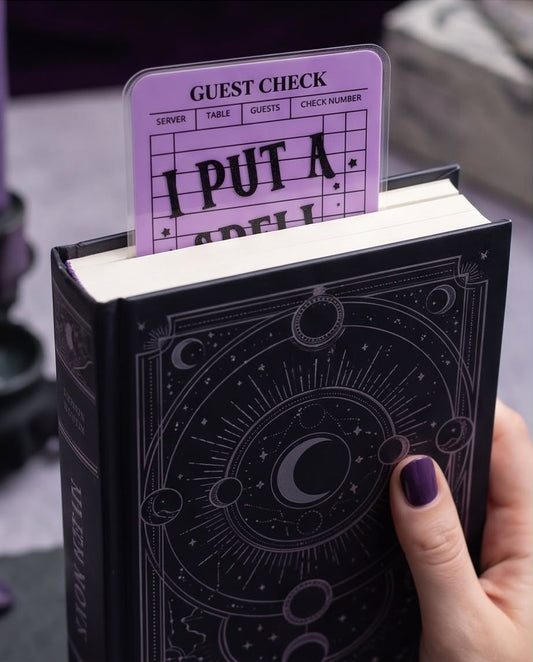 I Put a Spell on You Bookmark | Witchy Bookish Bookmark