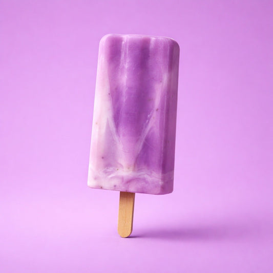 Raspberry Vanilla Soap Pop | Sweet Dessert Popsicle Soap