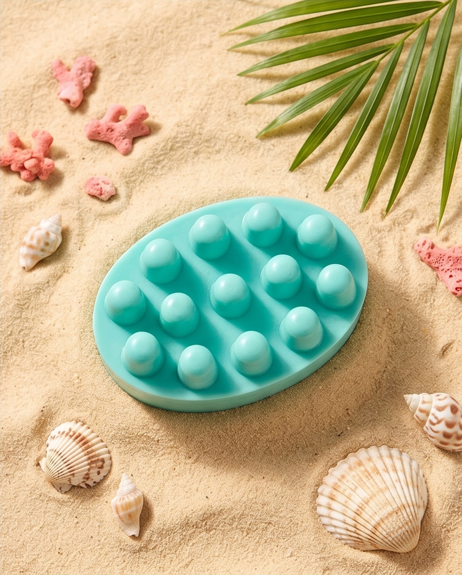 Island Hibiscus Soap | Tropical Floral Massage Bar Soap
