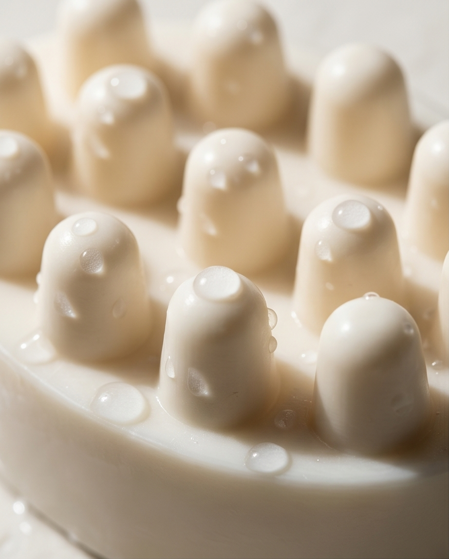 Island Coconut Soap | Loofah Exfoliating Massage Bar Soap