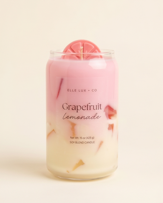 Grapefruit Lemonade Candle | Citrus Drink Inspired Candle