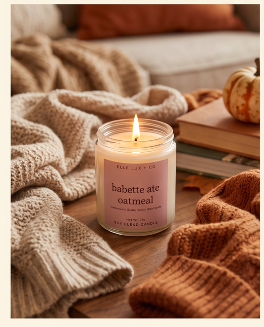 Babette Ate Oatmeal Candle | Gilmore Girls Inspired | 7 oz
