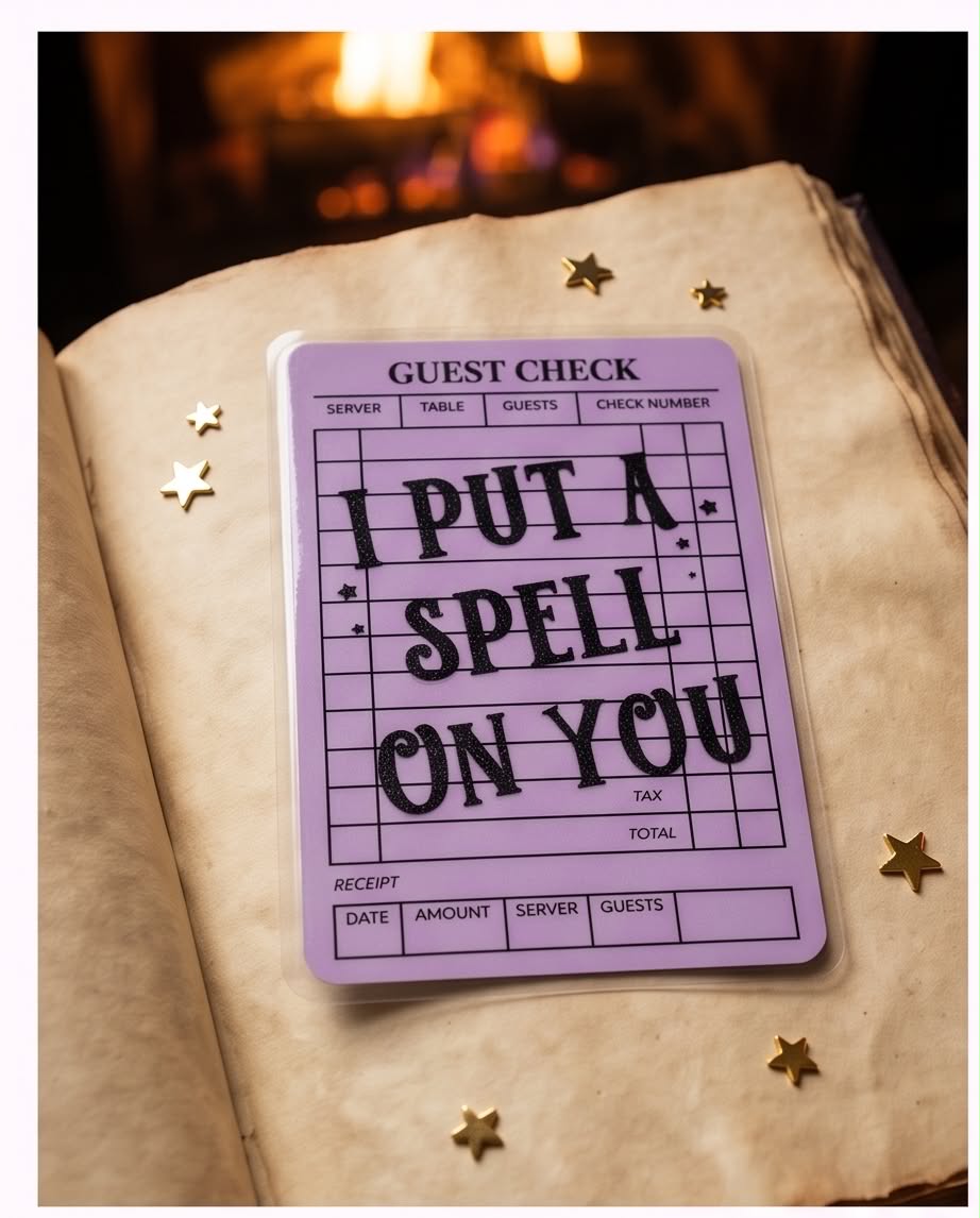 I Put a Spell on You Bookmark | Witchy Bookish Bookmark