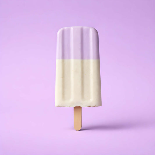 Lavender Latte Soap Pop | Coffee Floral Popsicle Soap