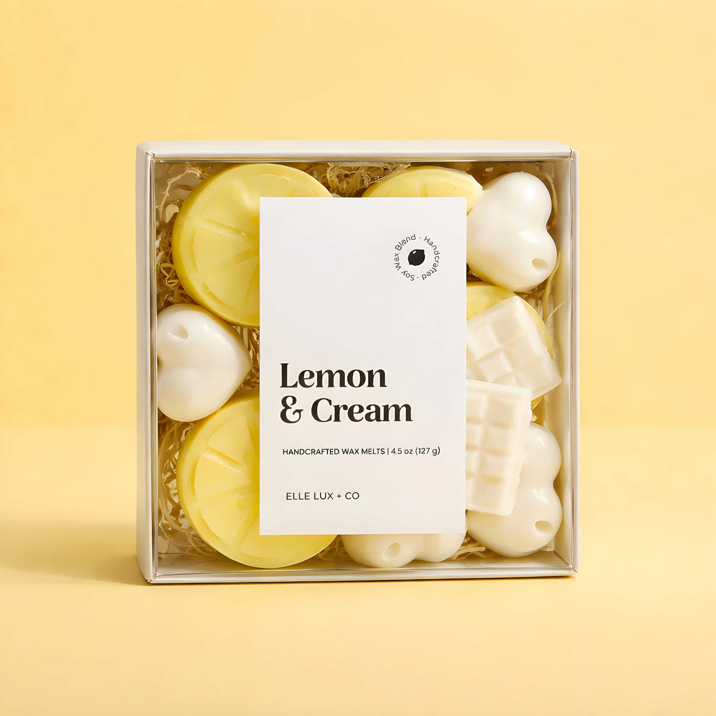Lemon & Cream Wax Melt Set