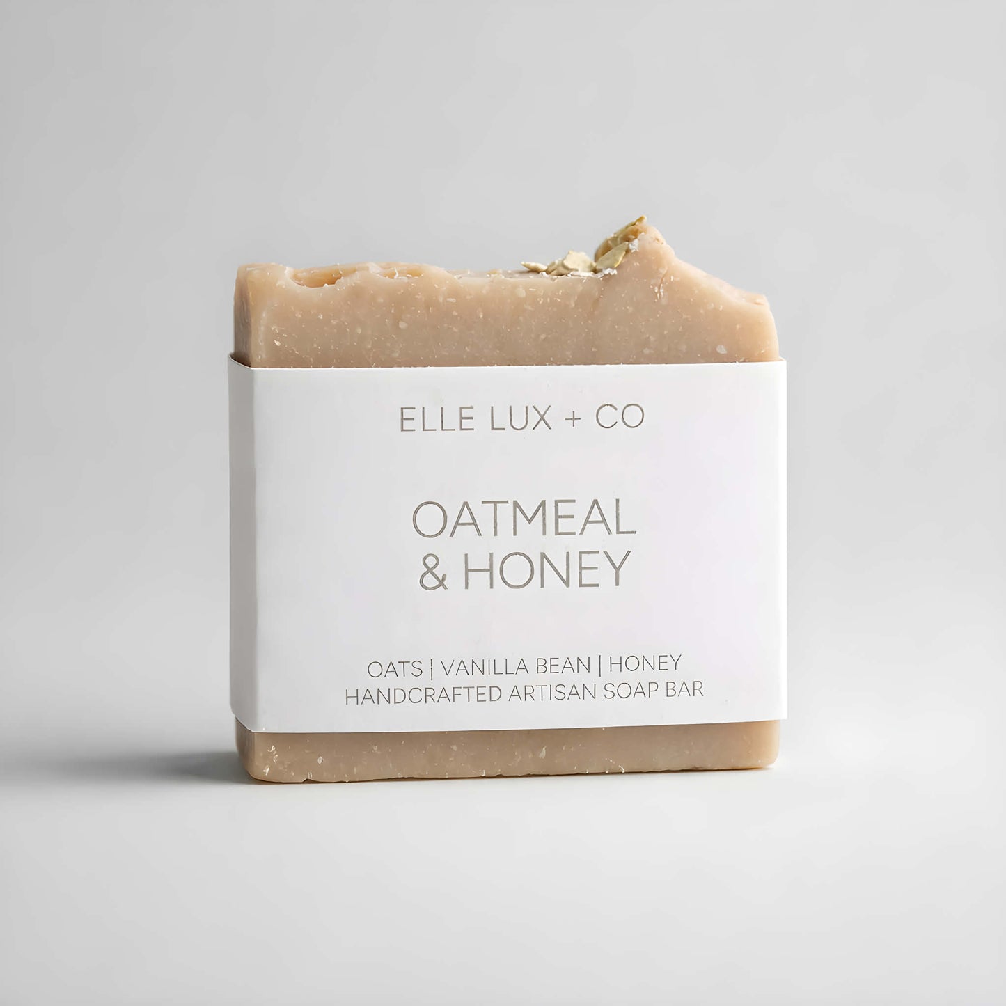 Oatmeal Honey Soap | Gentle Cold Process Soap