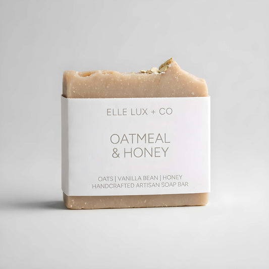 Oatmeal Honey Soap | Gentle Cold Process Soap