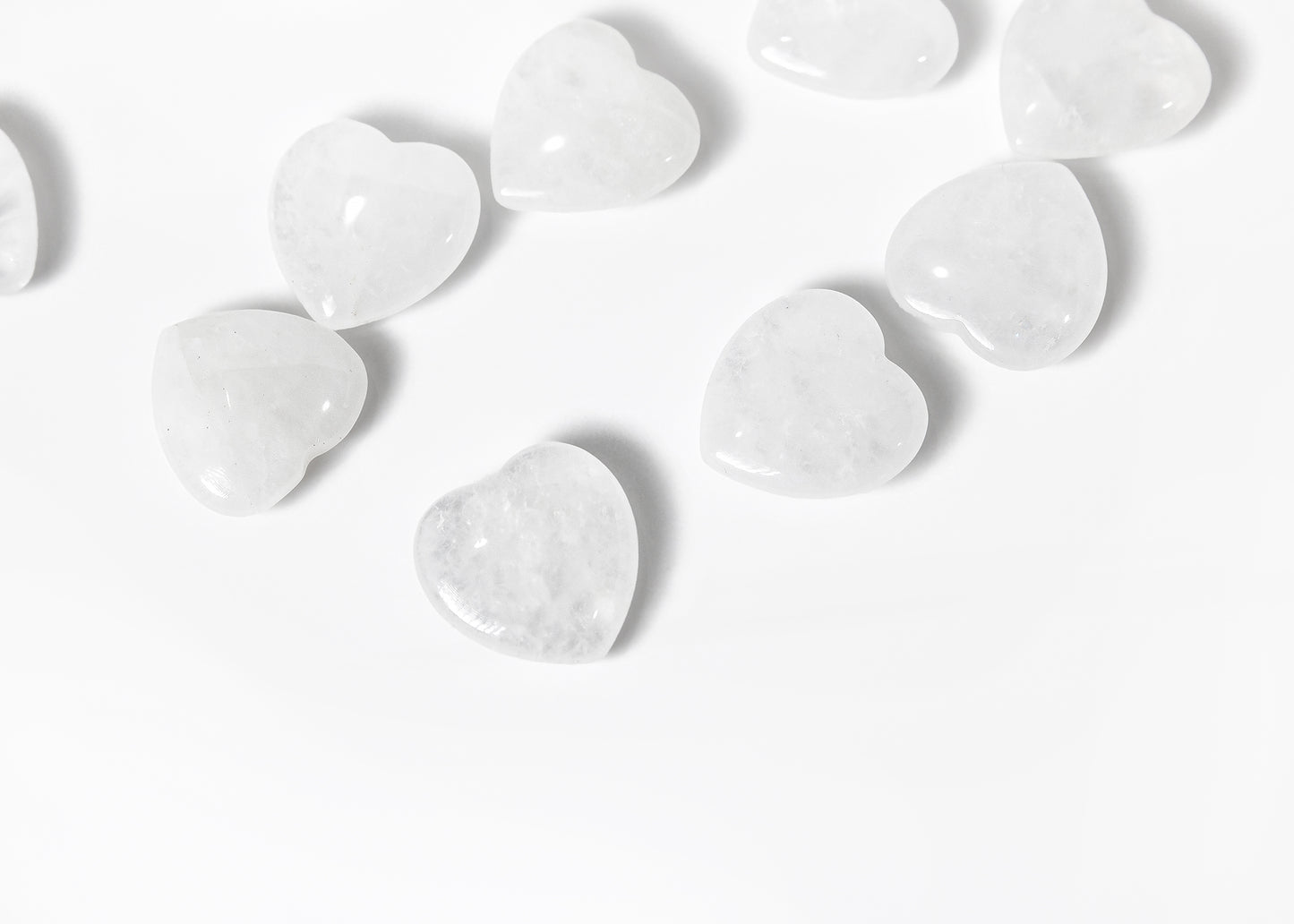 Clear Quartz Heart