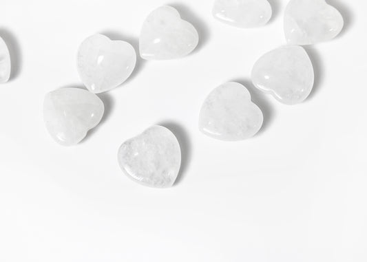 Clear Quartz Heart