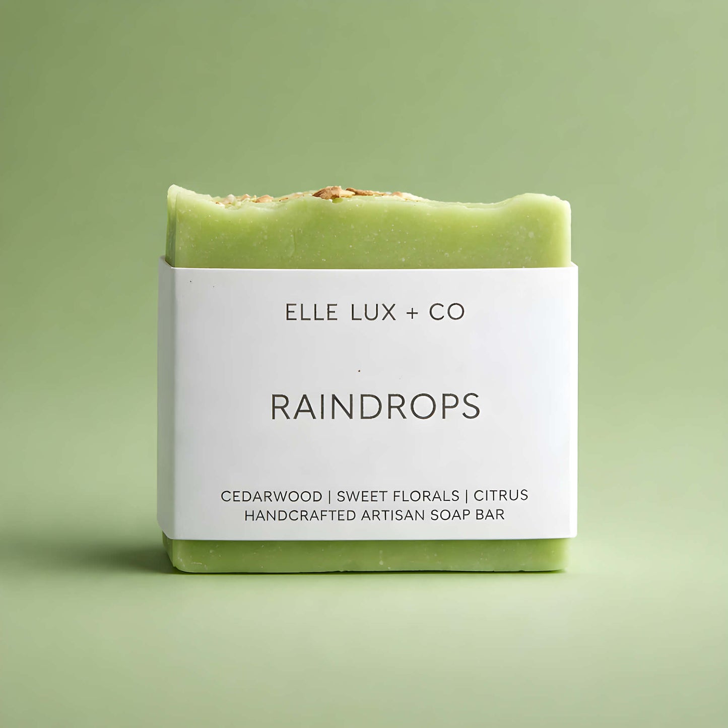 Raindrops Soap | Fresh Clean Scent Cold Process Soap