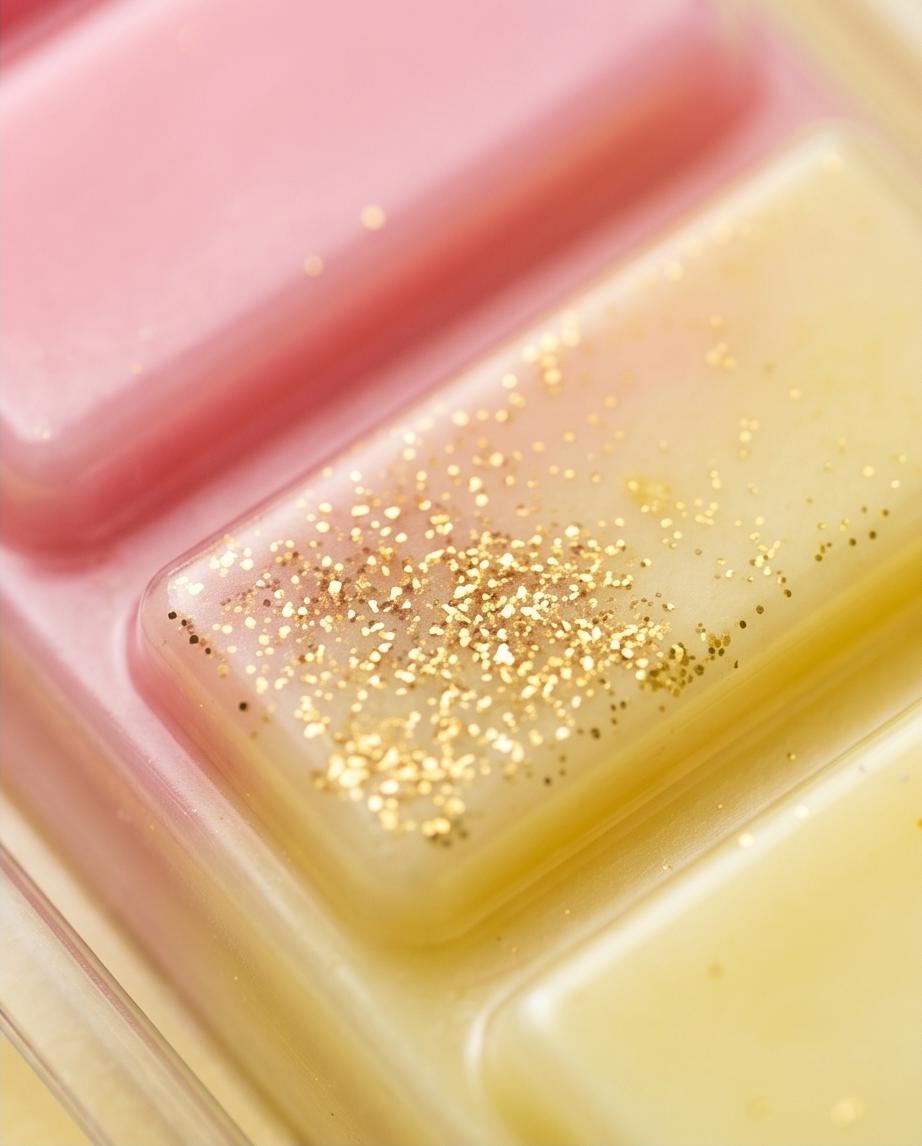 Summer wax melts with strawberry lemonade scent, fresh and uplifting home fragrance