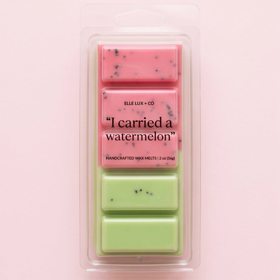 watermelon wax melt bar