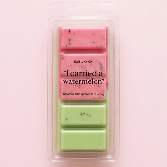 watermelon wax melt bar