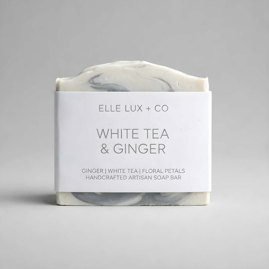 White Tea & Ginger Soap | Fresh Spice Cold Process Soap