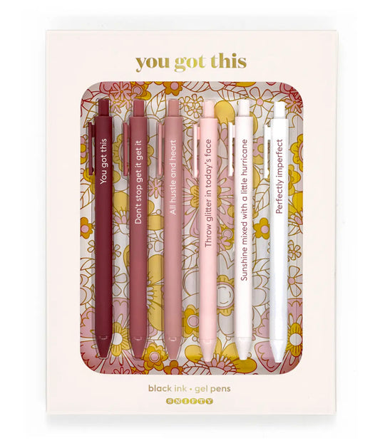 YOU GOT THIS - QUOTABLE GEL PEN SET